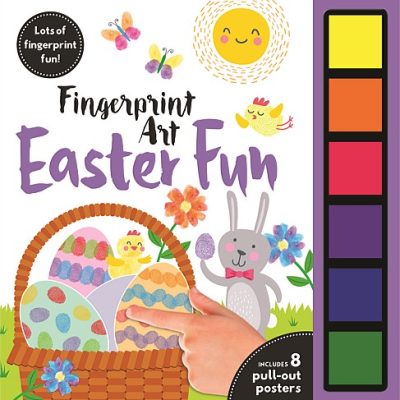 Easter Fun Fingerprint Art Activity Book